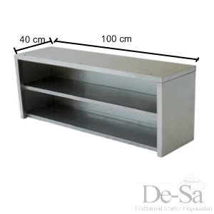 DUVAR DOLABI KAPAKSIZ 100X40