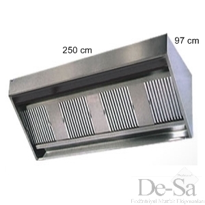 FİTRELİ DAVLUMBAZ DUVAR TİP 250x97